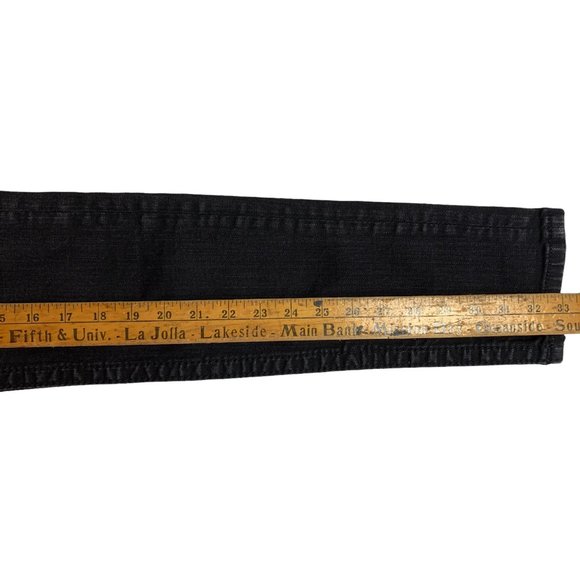 Miss Me 'Mid-Rise Skinny' Womens Jeans Tag 27 Black W28xL33 Sequins Fleur de Lis - Picture 7 of 12